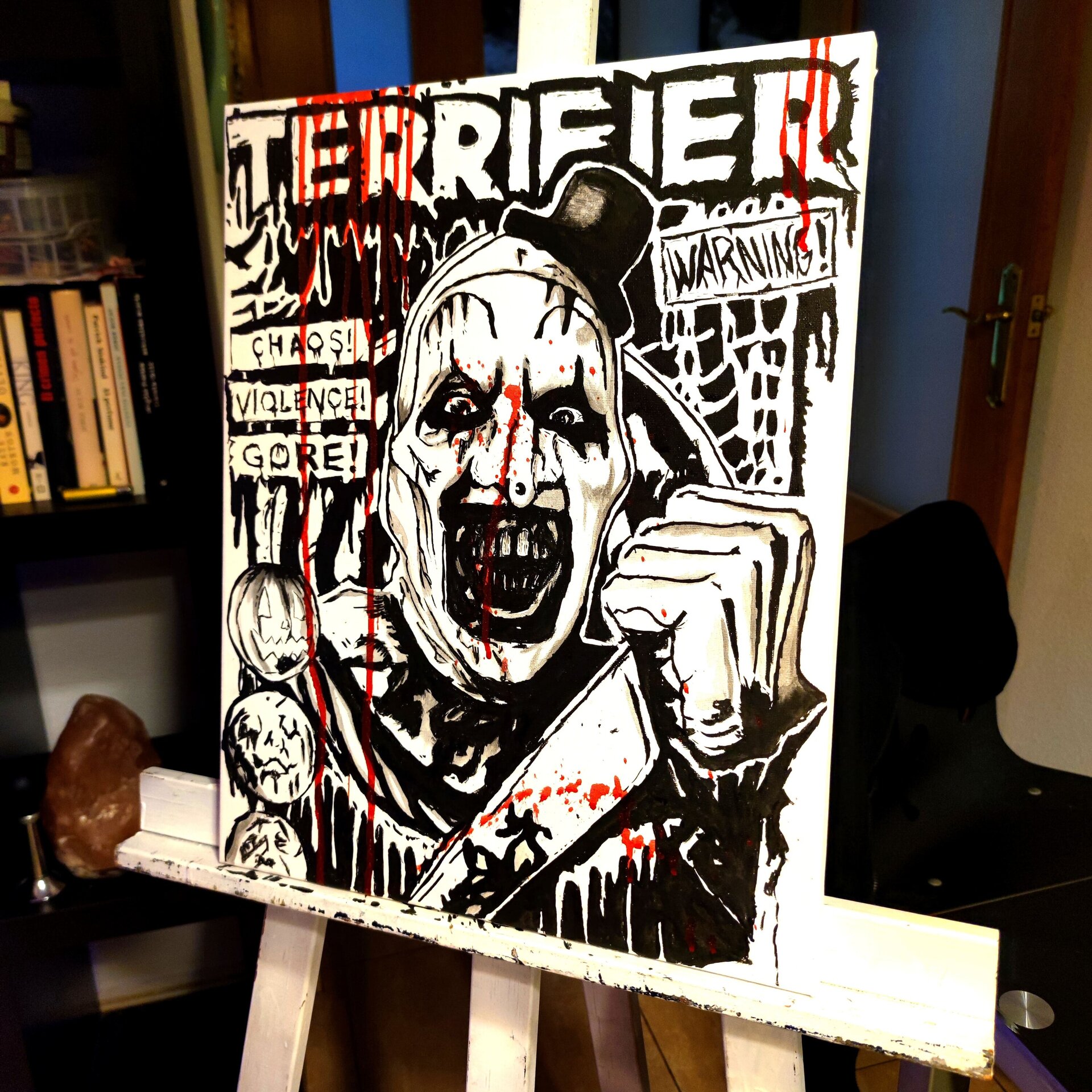 Cuadro TERRIFIER "art the clown" - 2