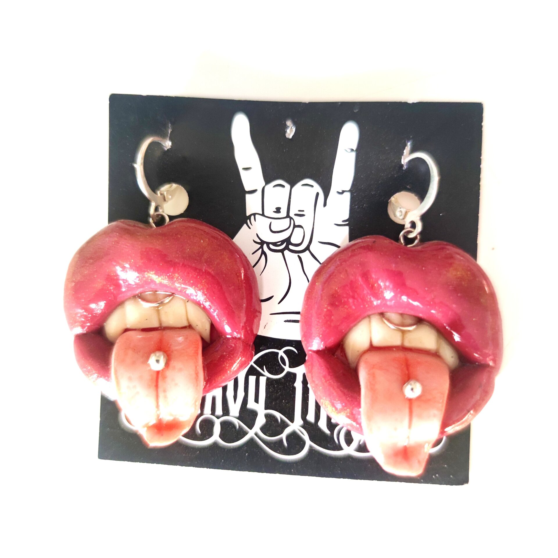 Pendientes Labios Voluptuosos - 2