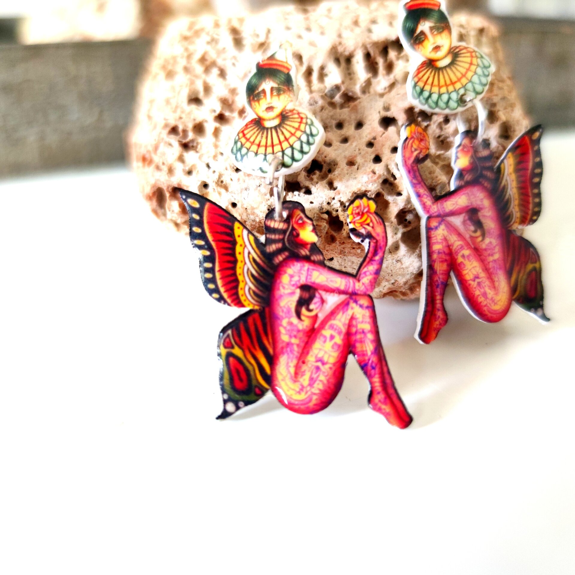 Pendientes Hada Old Tattoo - 2