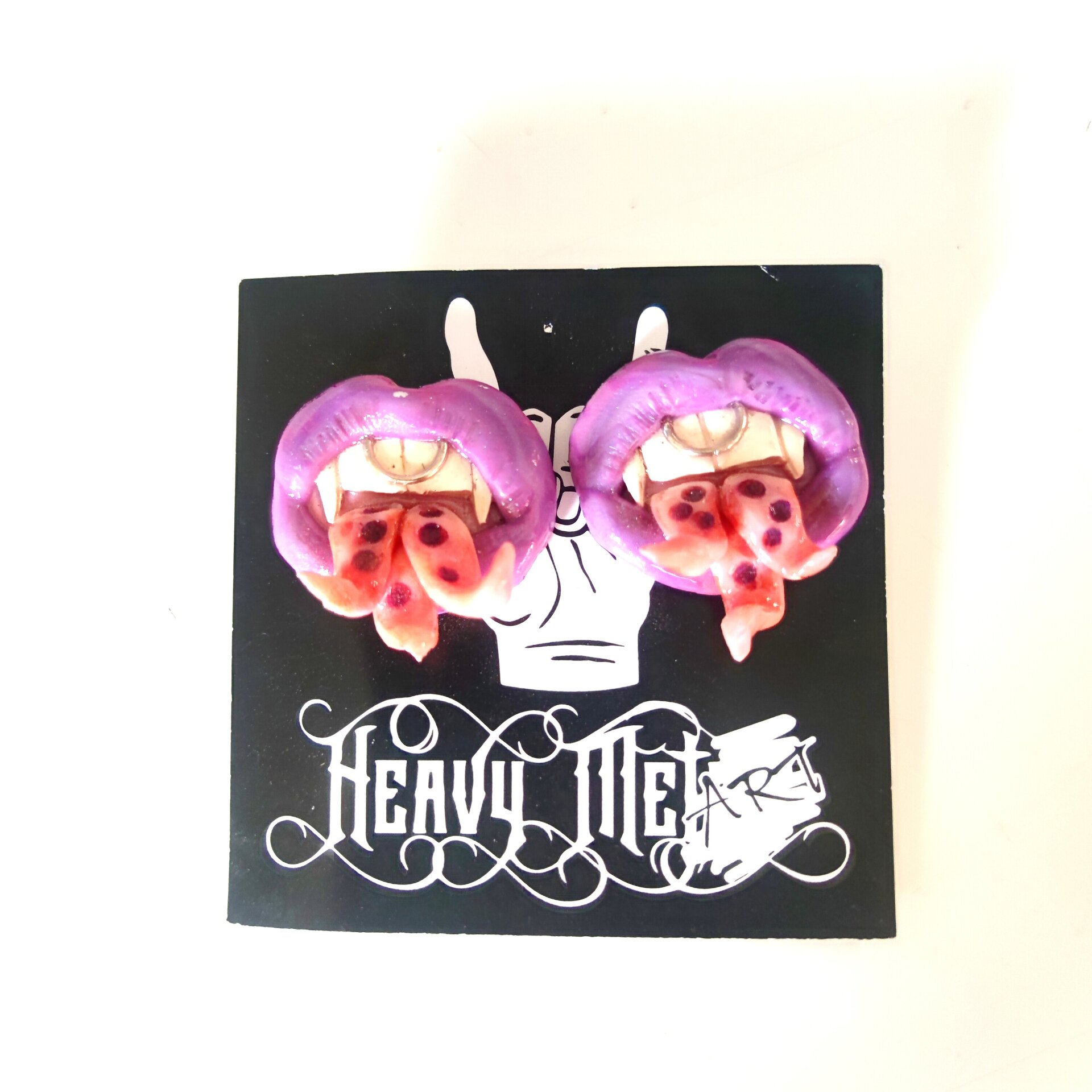 Pendientes Boca Alien - 2
