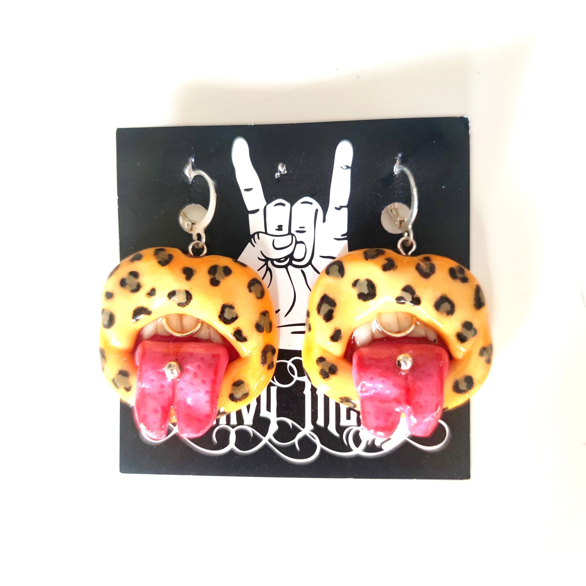 Pendientes Lengua Salvaje - 2