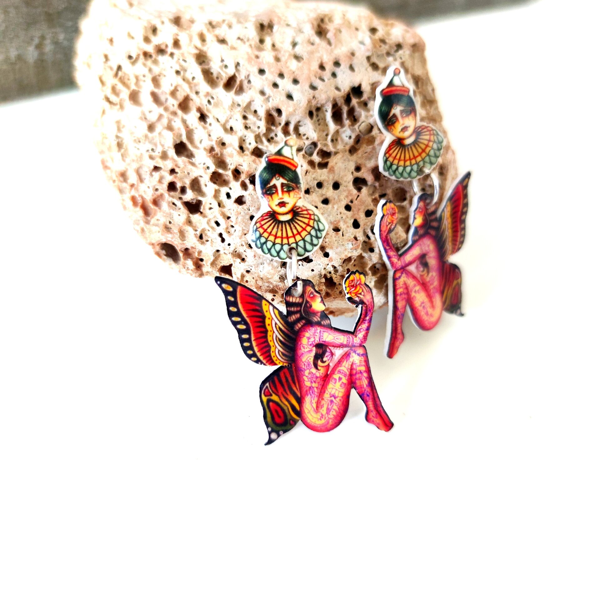 Pendientes Hada Old Tattoo - 3