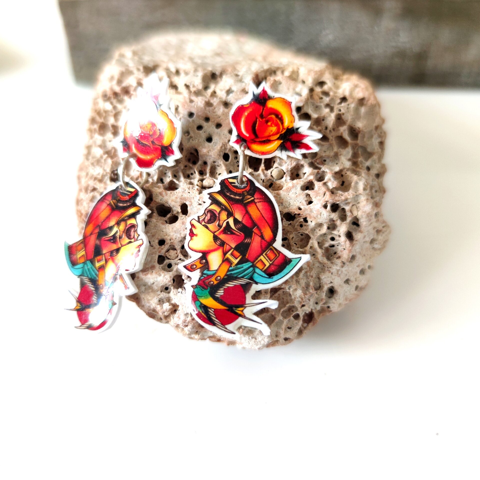 Pendientes Retro Diva - 2