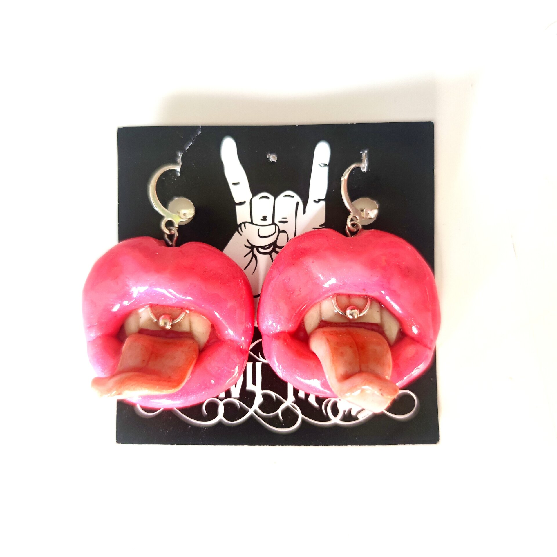 Pendientes Mordida Vampirica - 2