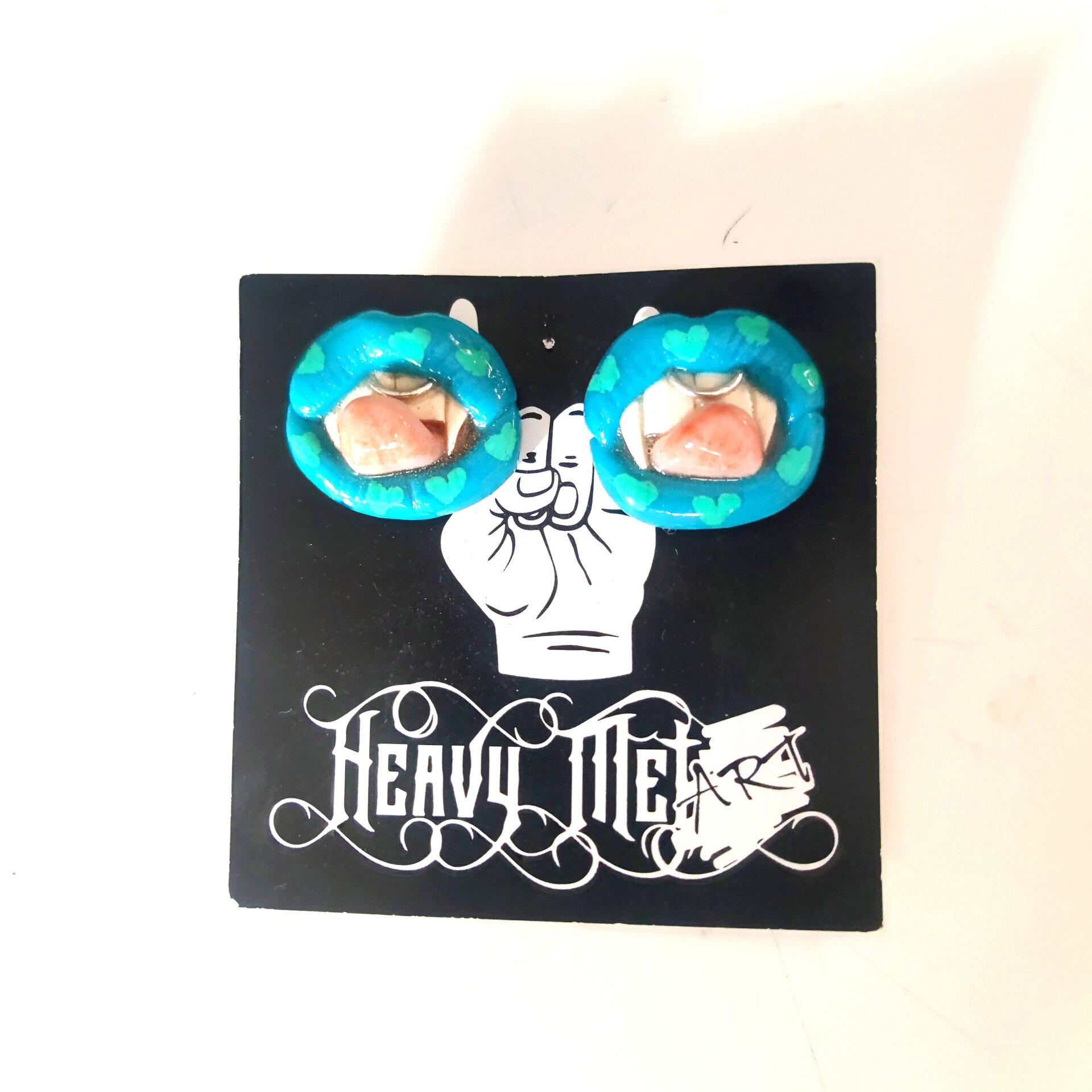 Pendientes Boca Corazon - 2